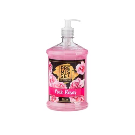 Sabonete premisse pink rosas pump 1L