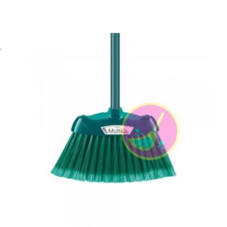 Vassoura multiuso verde c cabo superpro