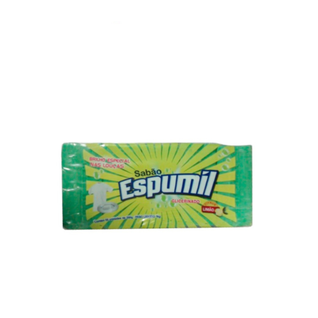 Sabao barra glicerinado limão espumil 5x 200G