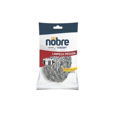 Esponja de aço inox limpeza pesada nobre