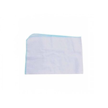 Flanela branca 28x38 rouxinol